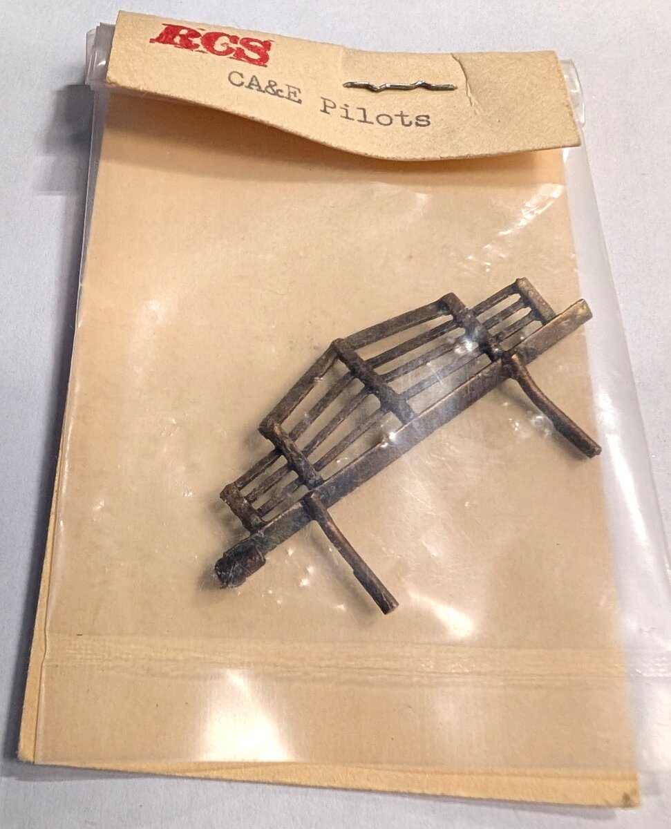 Railway Car Specialties 15 HO CA&E Pilots (Cowcatchers) For Interurban Cars