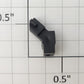 S-Helper 661-12-05-R Black Plastic Right LED Base