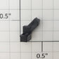 S-Helper 661-12-05-R Black Plastic Right LED Base