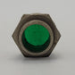 Acme 0512-21 Vintage Panel Mount Green Jewel Lens Cover with Nut