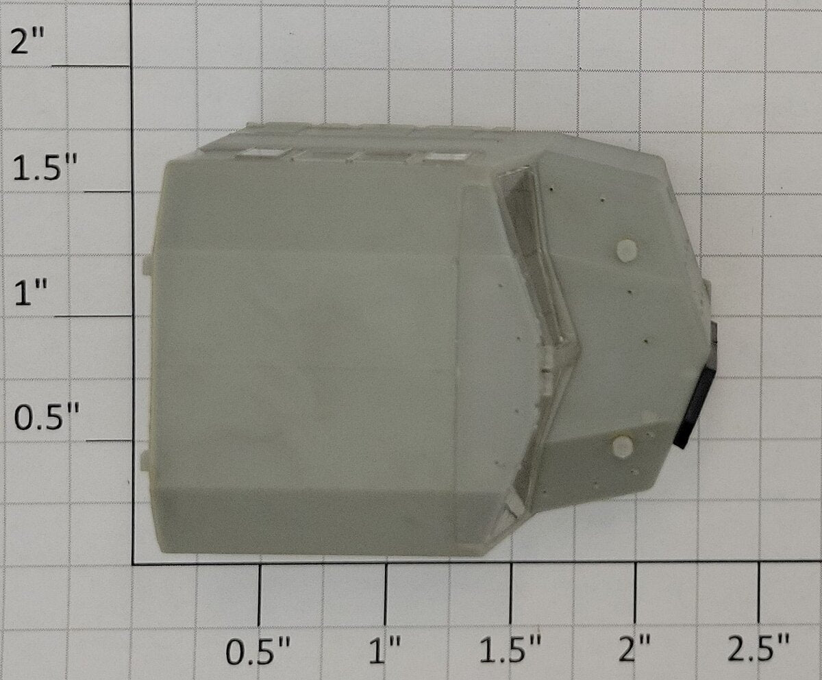 Athearn 60209 HO SD-70 Unpainted Diesel Locomotive Cab Assembly