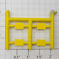 S-Helper 652-03-06-BY Bright Yellow Stock Car / Box Car Tact Board (Set of 4)