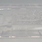 R.W.G. 2046W-50 O Gauge Clear Plastic Tender Shell