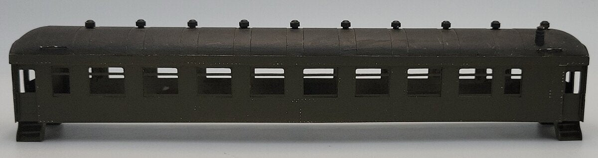 Ken Kidder SP1368 HO Scale Brass Southern Pacific Harriman 67' Coach Car Shell