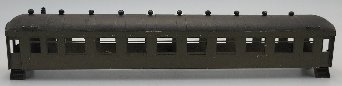 Ken Kidder SP1368 HO Scale Brass Southern Pacific Harriman 67' Coach Car Shell