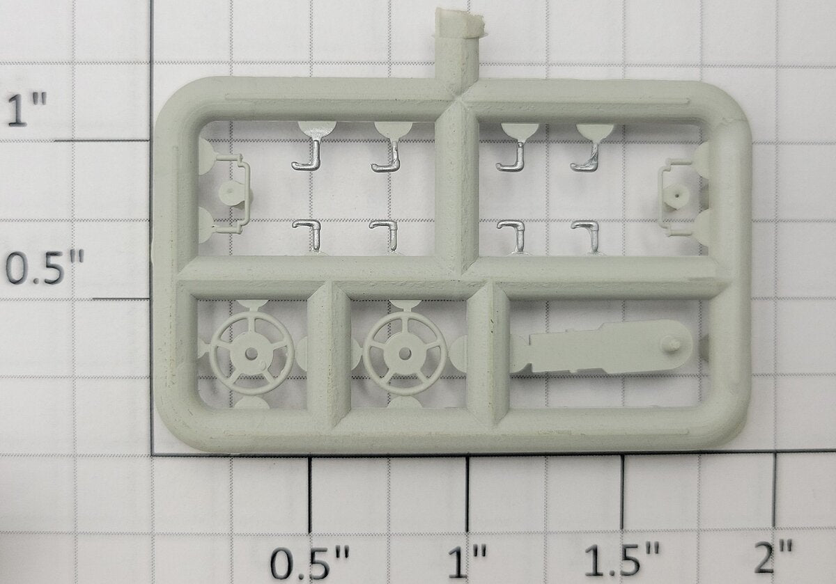S-Helper 661-08-2 Plastic Switcher Brake Wheel Trim Parts Sprue