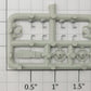 S-Helper 661-08-2 Plastic Switcher Brake Wheel Trim Parts Sprue