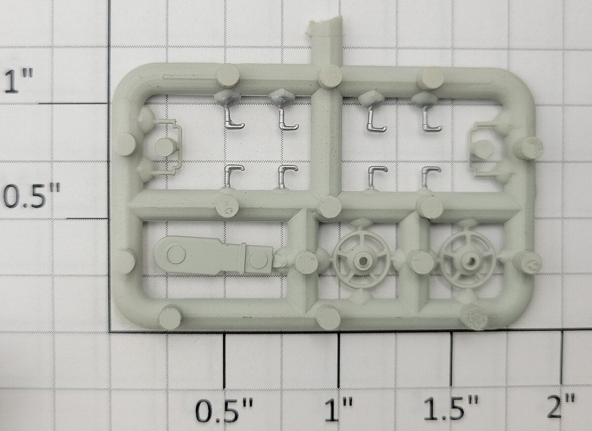 S-Helper 661-08-2 Plastic Switcher Brake Wheel Trim Parts Sprue