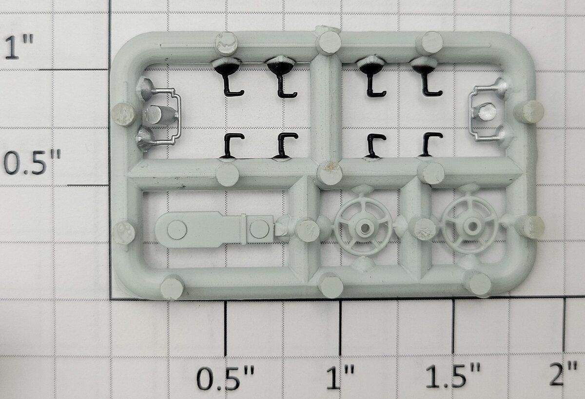 S-Helper 661-08-3 Plastic Switcher Brake Wheel Trim Parts Sprue