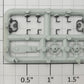 S-Helper 661-08-4 Plastic Switcher Brake Wheel Trim Parts Sprue