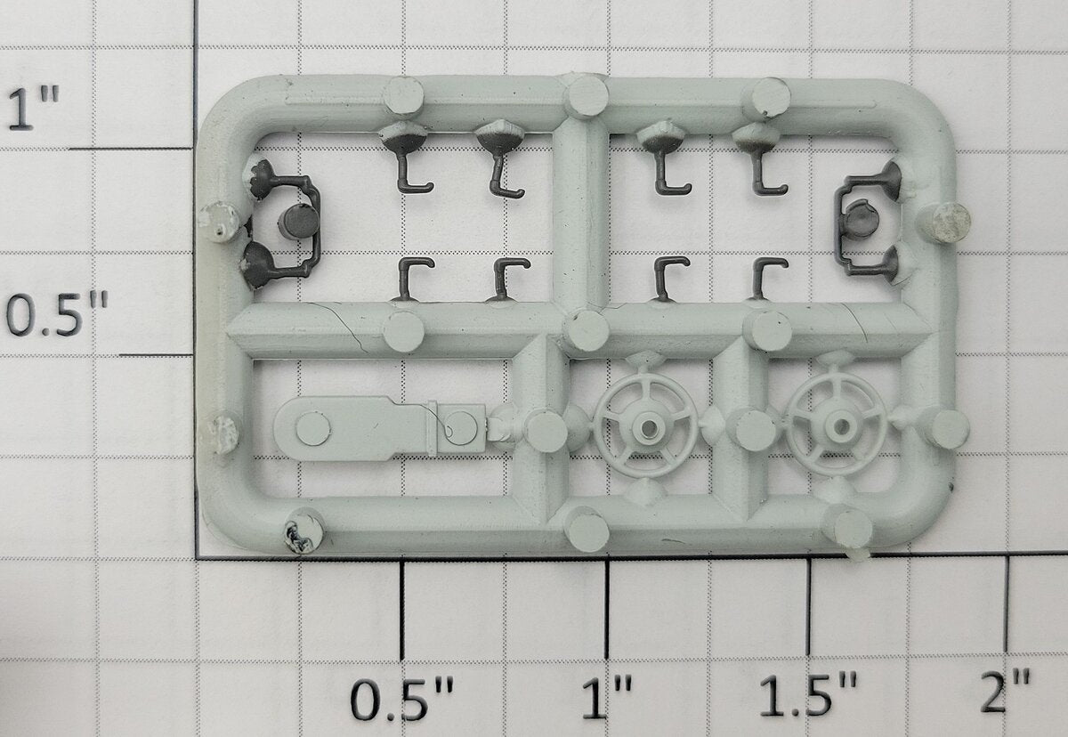 S-Helper 661-08-4 Plastic Switcher Brake Wheel Trim Parts Sprue