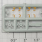 S-Helper 661-08-5 Plastic Switcher Brake Wheel Trim Parts Sprue