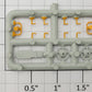 S-Helper 661-08-6 Plastic Switcher Brake Wheel Trim Parts Sprue