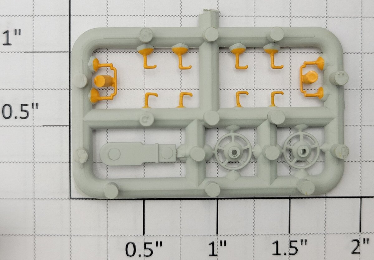 S-Helper 661-08-6 Plastic Switcher Brake Wheel Trim Parts Sprue