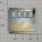 Acme 1013-14 Unpainted Left Hand Baggage Car Door without Handle