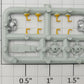 S-Helper 661-08-8 Plastic Switcher Brake Wheel Trim Parts Sprue
