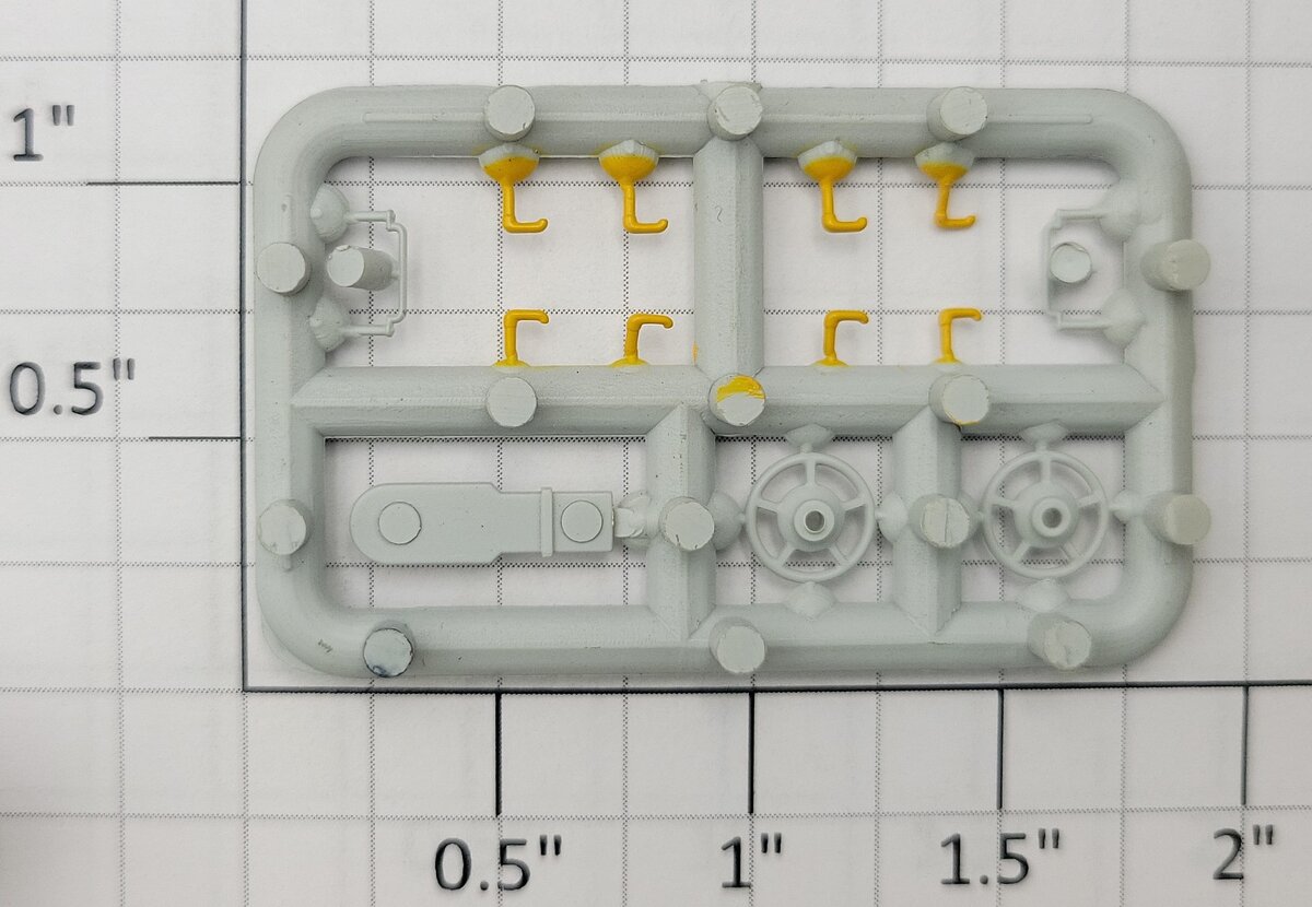 S-Helper 661-08-9 Plastic Switcher Brake Wheel Trim Parts Sprue