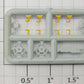 S-Helper 661-08-9 Plastic Switcher Brake Wheel Trim Parts Sprue
