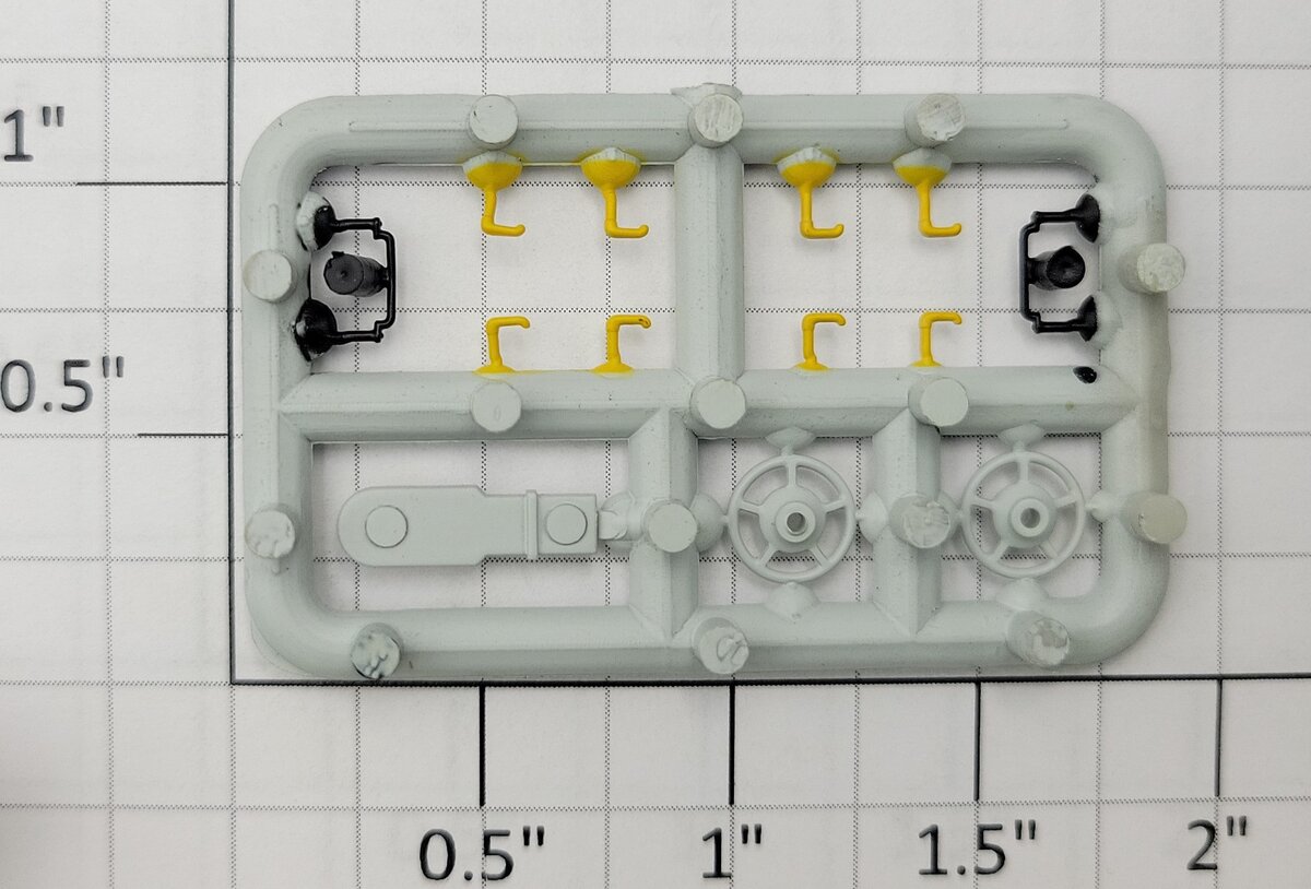 S-Helper 661-08-10 Plastic Switcher Brake Wheel Trim Parts Sprue