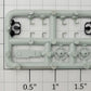 S-Helper 661-08-11 Plastic Switcher Brake Wheel Trim Parts Sprue