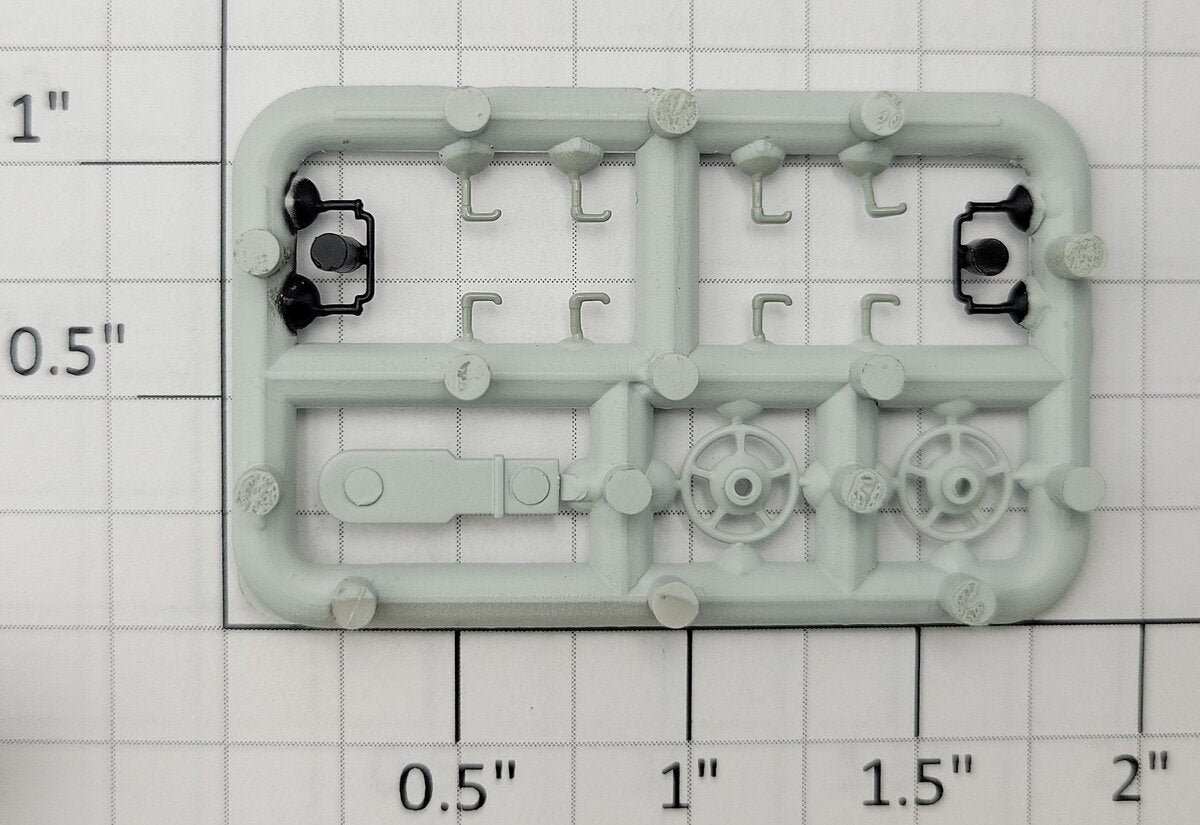 S-Helper 661-08-11 Plastic Switcher Brake Wheel Trim Parts Sprue