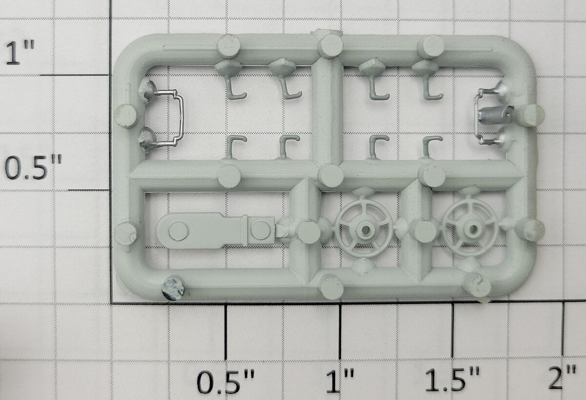 S-Helper 661-08-12 Plastic Switcher Brake Wheel Trim Parts Sprue