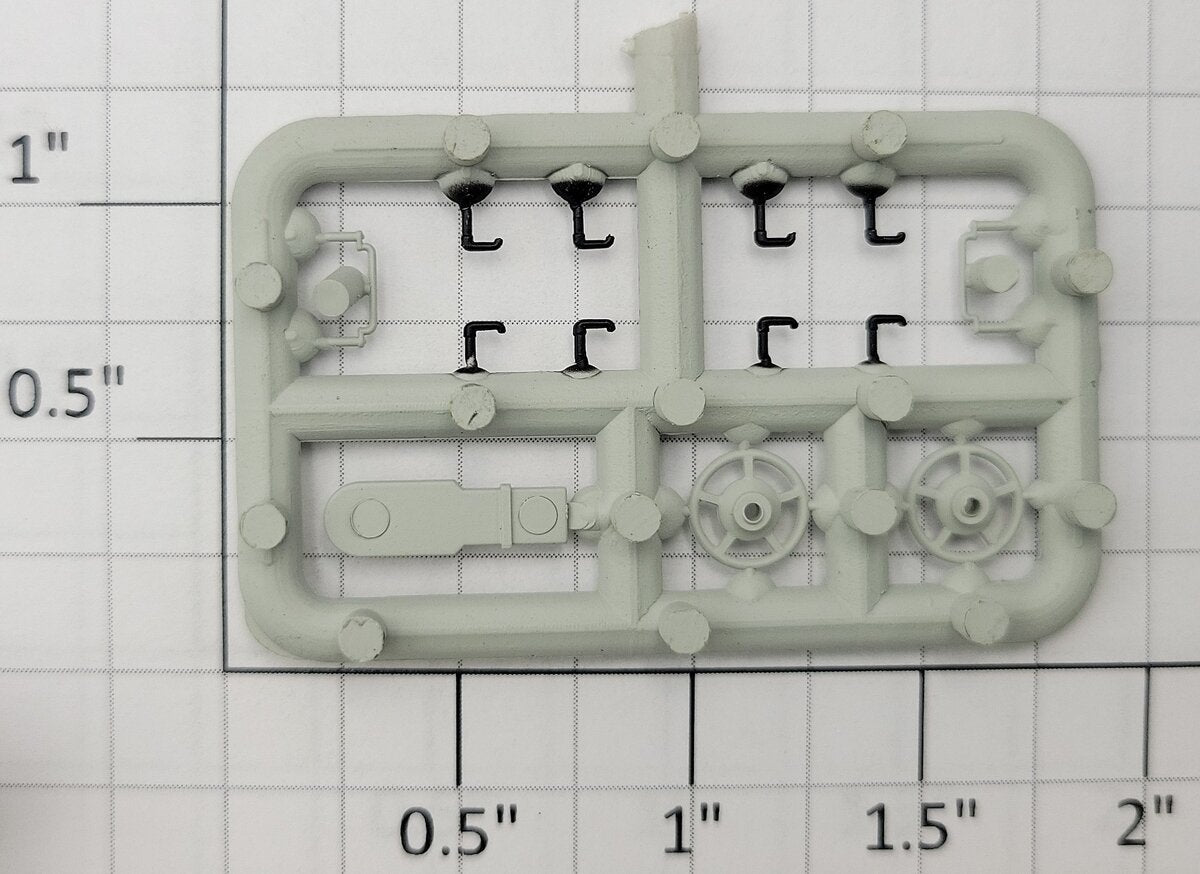 S-Helper 661-08-13 Plastic Switcher Brake Wheel Trim Parts Sprue