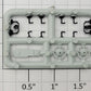 S-Helper 661-08-14 Plastic Switcher Brake Wheel Trim Parts Sprue