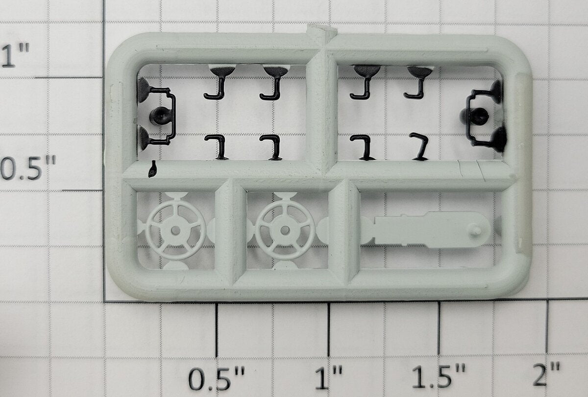 S-Helper 661-08-14 Plastic Switcher Brake Wheel Trim Parts Sprue