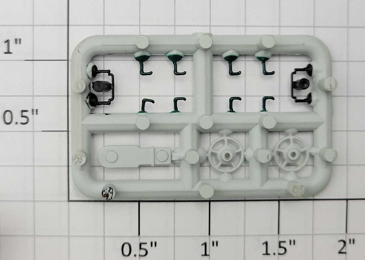 S-Helper 661-08-15 Plastic Switcher Brake Wheel Trim Parts Sprue