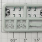S-Helper 661-08-15 Plastic Switcher Brake Wheel Trim Parts Sprue