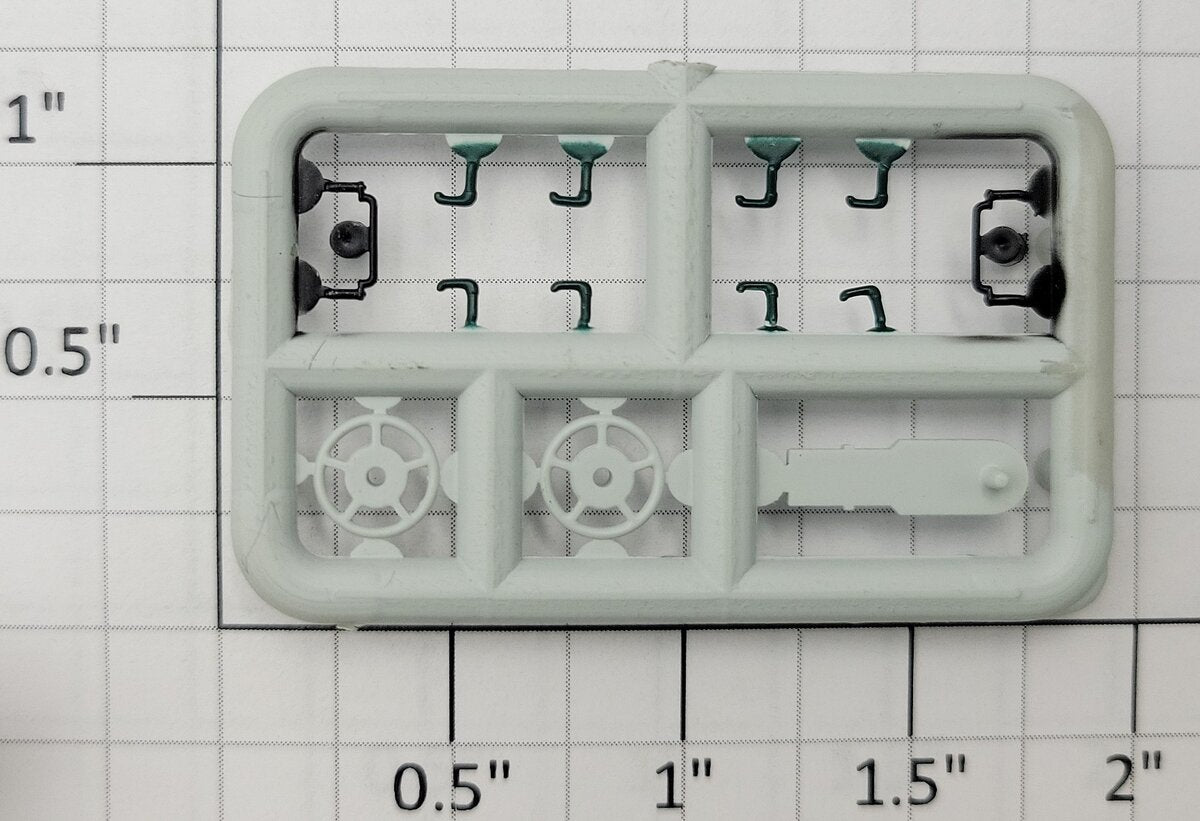 S-Helper 661-08-15 Plastic Switcher Brake Wheel Trim Parts Sprue