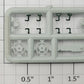 S-Helper 661-08-16 Plastic Switcher Brake Wheel Trim Parts Sprue