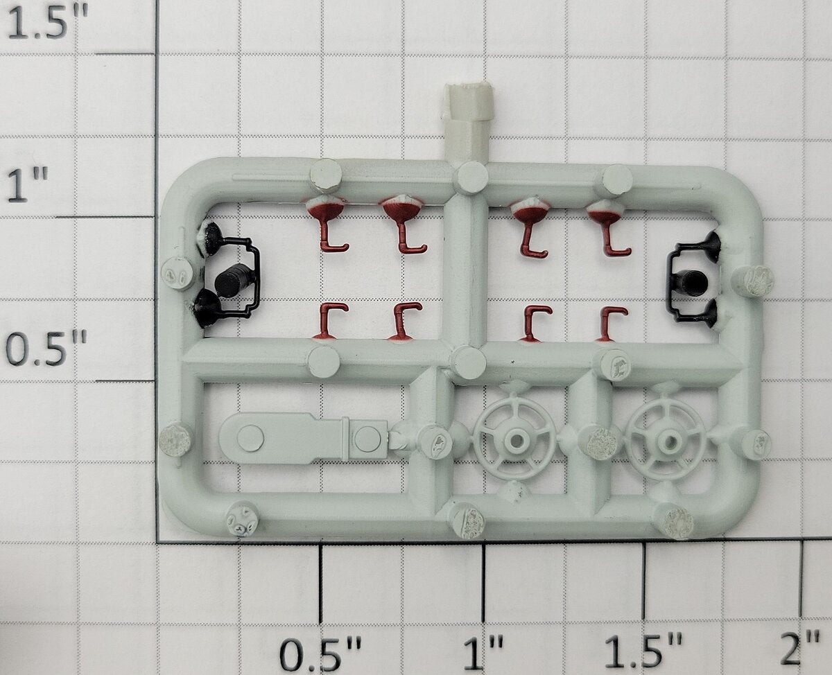 S-Helper 661-08-17 Plastic Switcher Brake Wheel Trim Parts Sprue