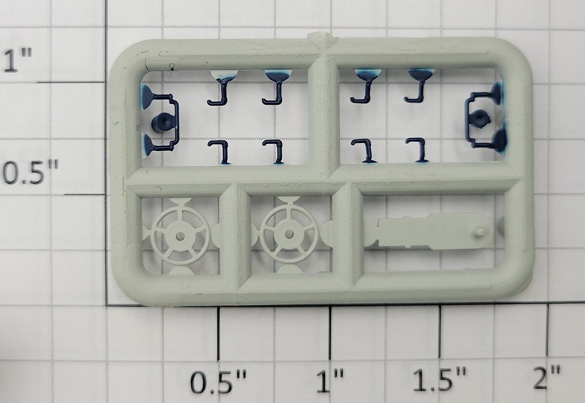S-Helper 661-08-18 Plastic Switcher Brake Wheel Trim Parts Sprue