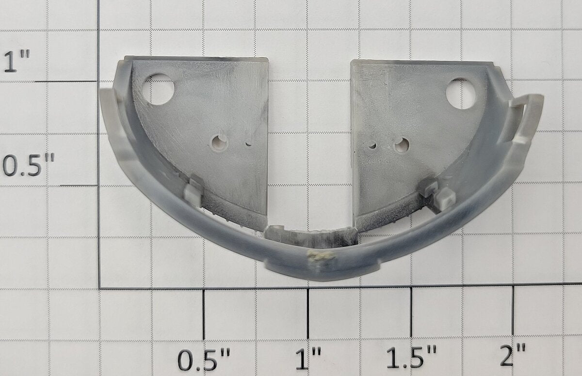 S-Helper 661-11-02-G Unpainted Gray Gradient Front Unit Pilot
