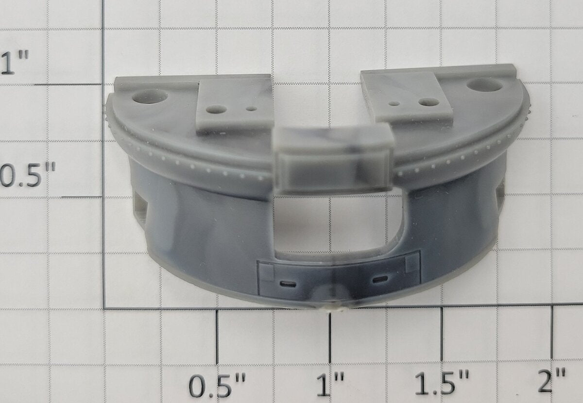 S-Helper 661-11-01-G Unpainted Gray Gradient Front Unit Pilot