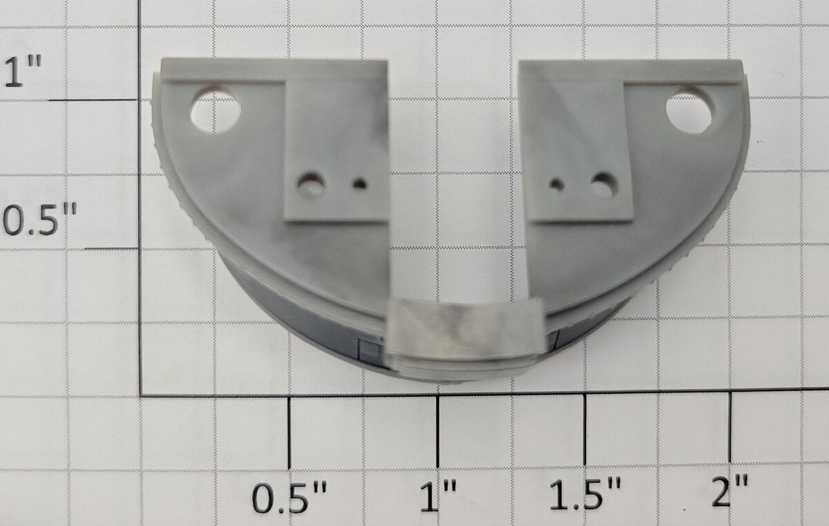 S-Helper 661-11-01-G Unpainted Gray Gradient Front Unit Pilot