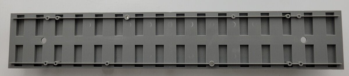 Lionel 21328-11X Dark Gray Dummy Interurban Interior Insert