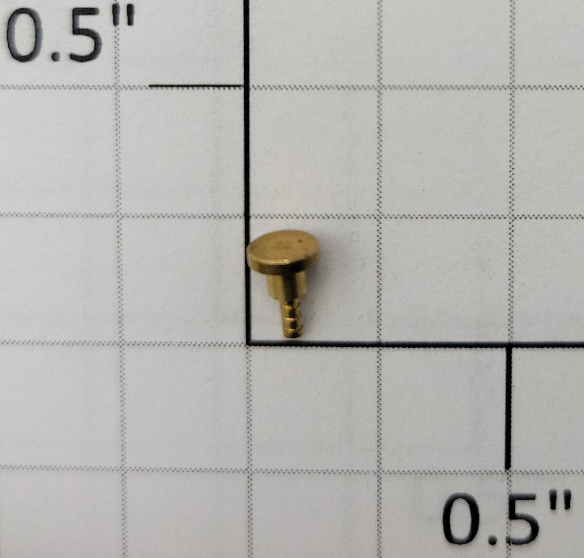 S-Helper M063R1 Brass Shoulder Screw