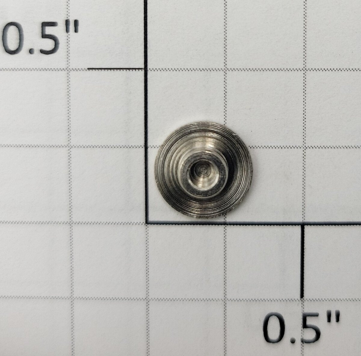 S-Helper M053R2 Nickel Large Flat Head Rivet
