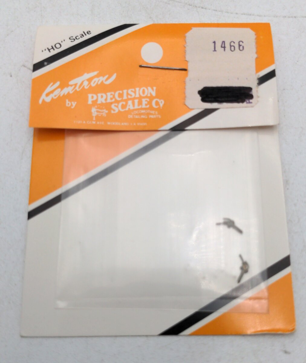 Precision Scale Co. 1466 HO Scale Angle Cocks 2 pcs