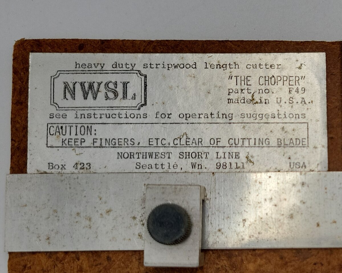 NWSL F49 All Gauge "The Chopper" Heavy Duty Cutting Tool 7.75" x 7.75"