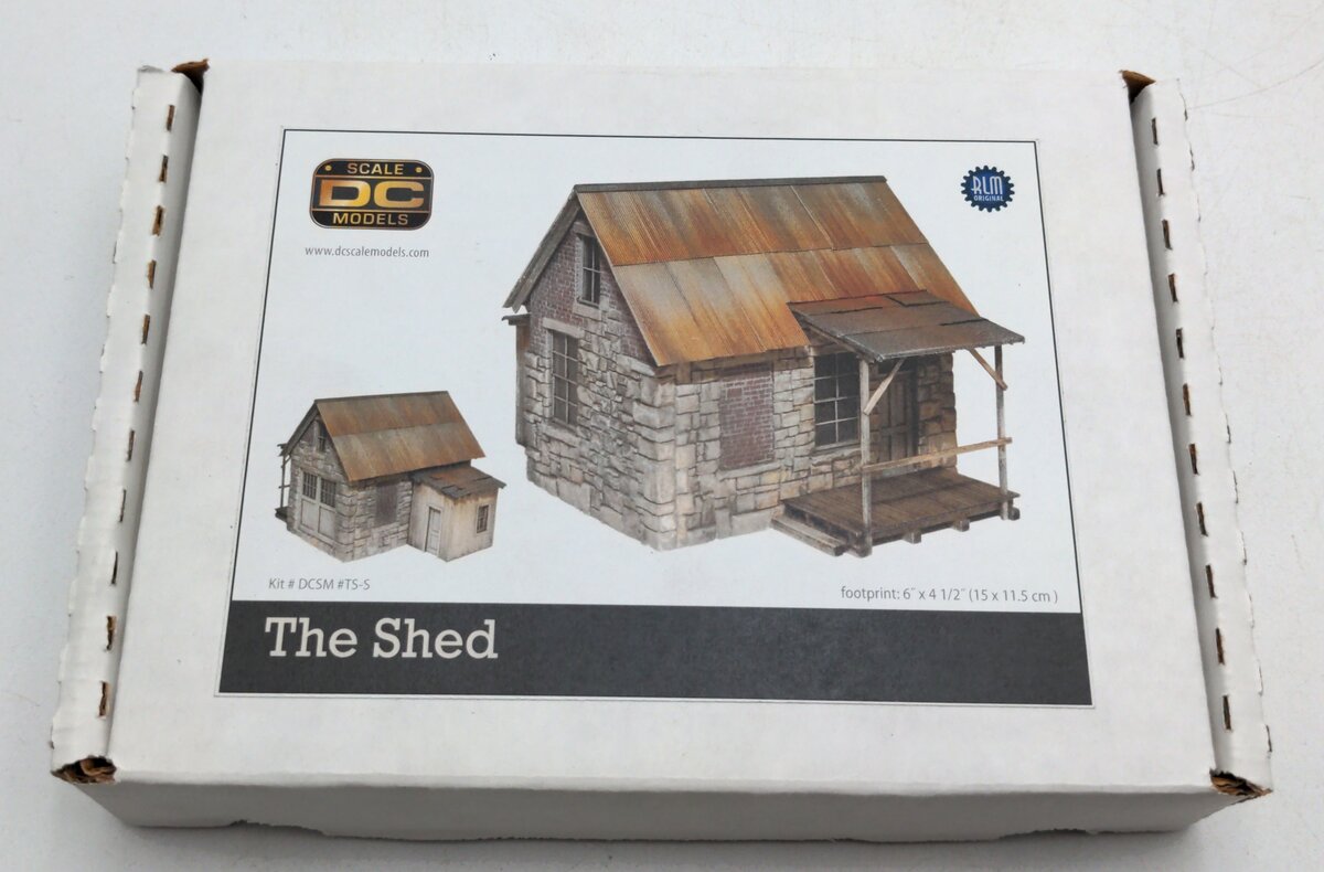 DC Scale Models TS-S S Scale "The Shed" Building Kit