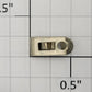 S-Helper 659-M071R1 S Scale Nickel Fahnestock
