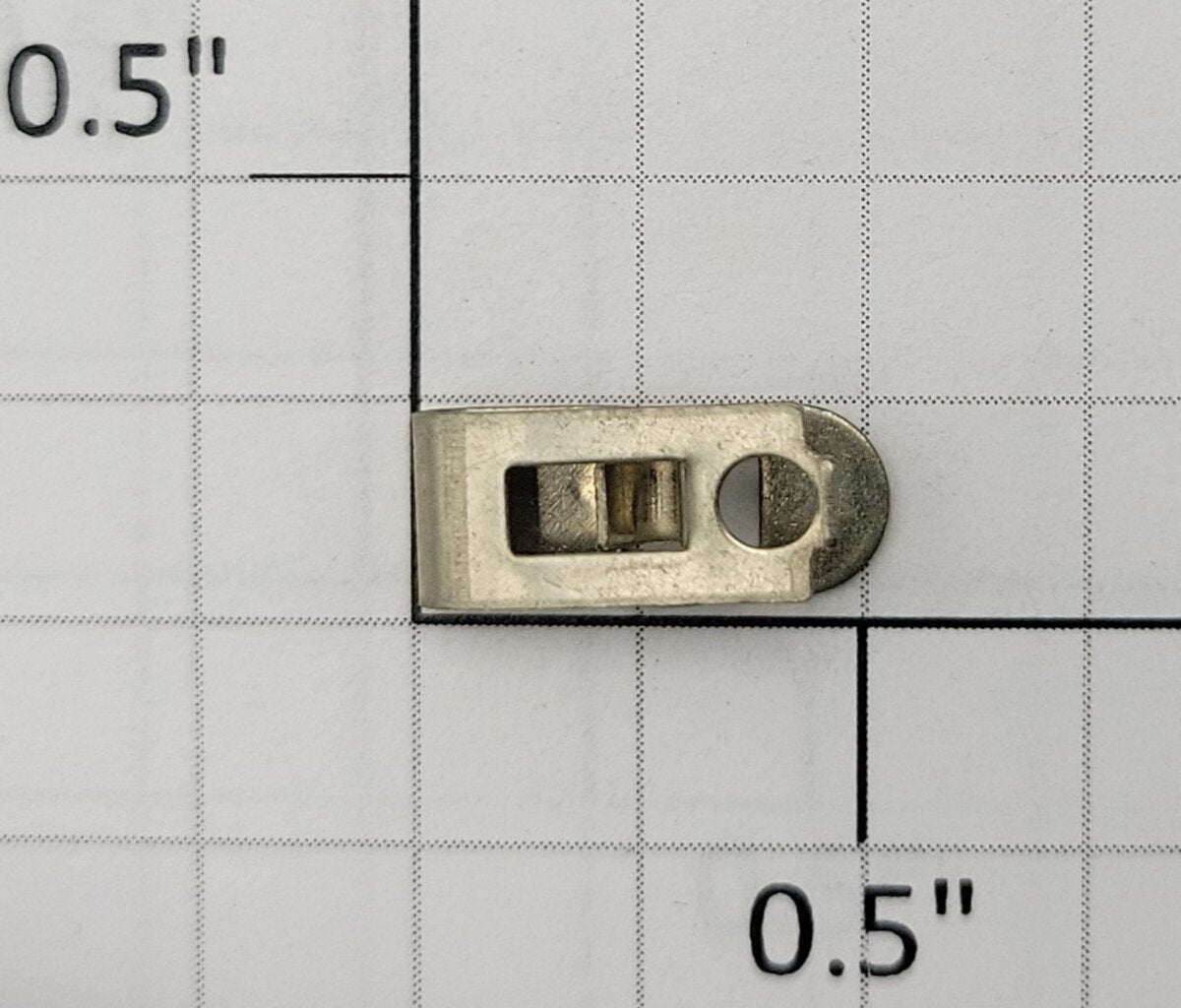 S-Helper 659-M071R1 S Scale Nickel Fahnestock