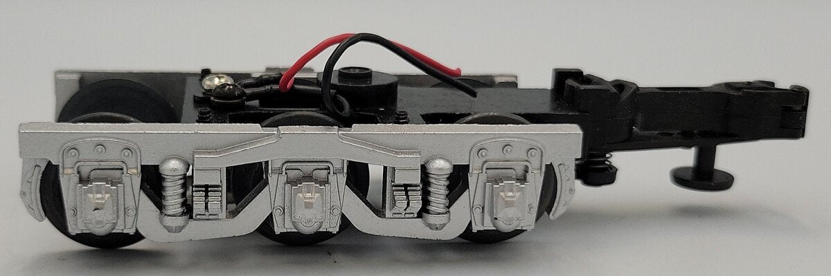 K-Line K4400-35 O Gauge 6-Wheel Cast Silver Passenger Operating Coupler Truck