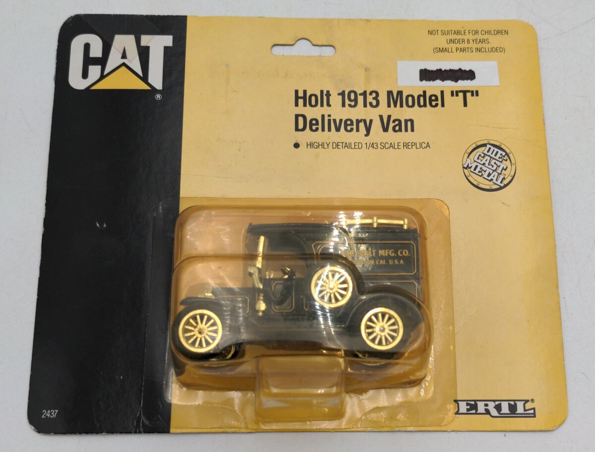Ertl 2437 1:43 Scale Holt 1913 Model T Delivery Van