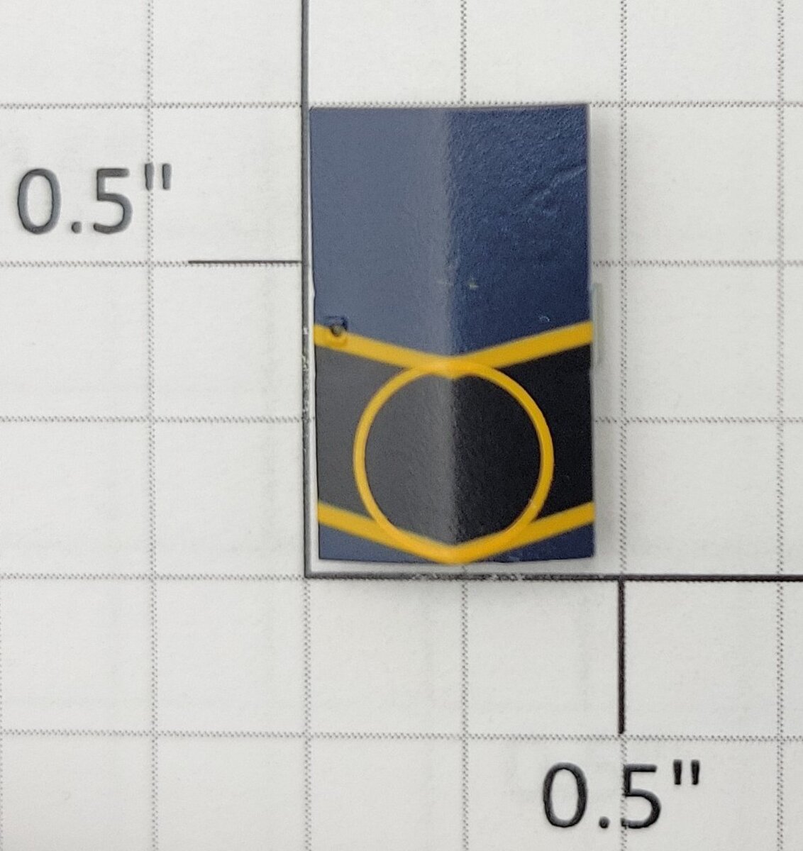 S-Helper 661-10-01-BO F3 / F3B Navy Blue Baltimore & Ohio Blank Front Nose Door