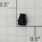 S-Helper 1493-02-03-BL Assembled Black Short Smoke Stack